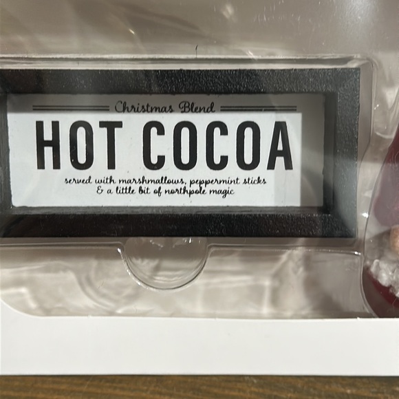 Target BP 2022 Christmas 4ct Hot Cocoa Tiered Tray Props - Picture 2 of 11